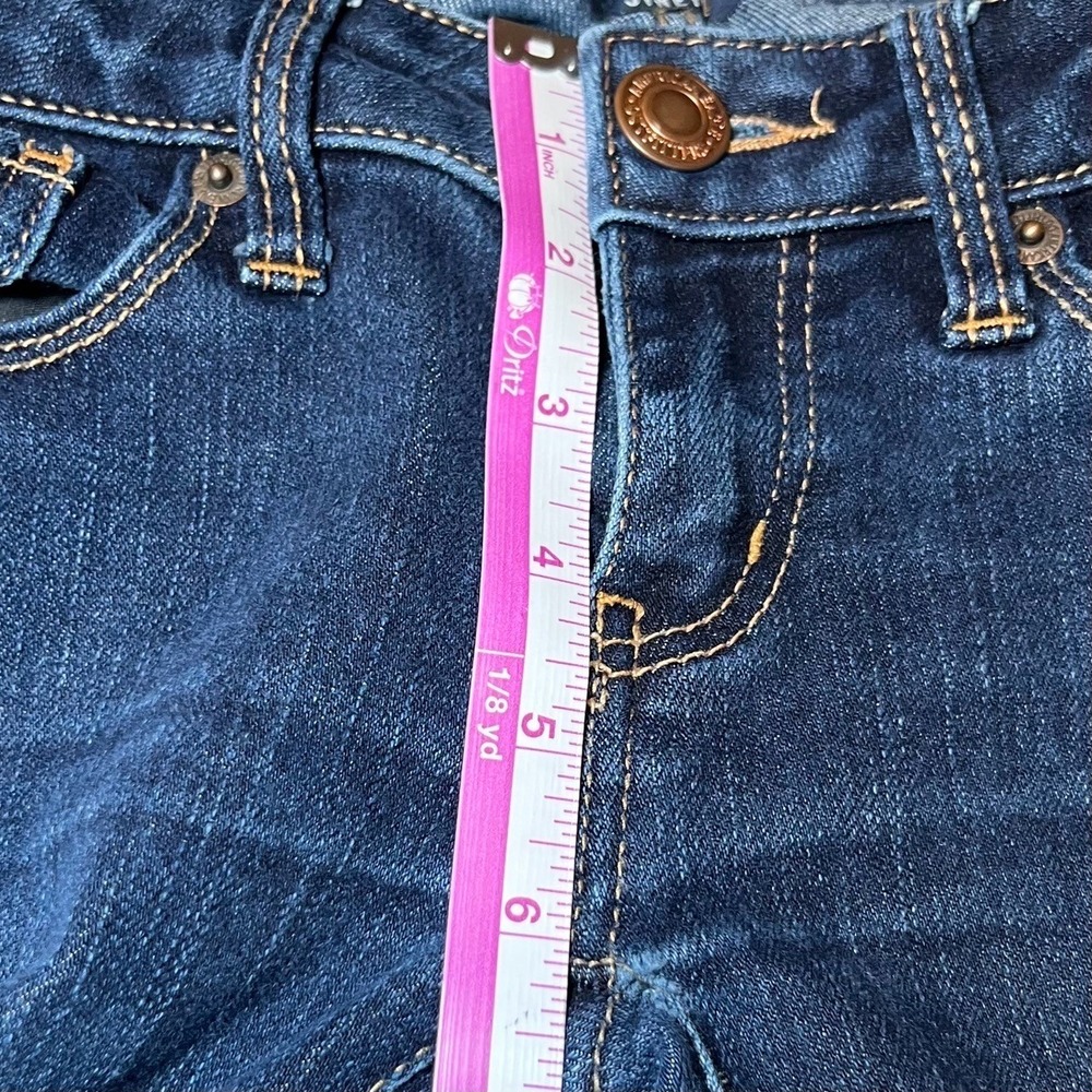 American Eagle Womens Size 2 Short Jeans Blue Dark Wash Skinny Fit Casual Denim - Picture 10 of 16